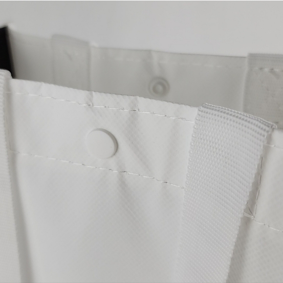 Lululemon 5 Reusable Collectible Carryall Totes White Red Beige Burgundy Olympic - Picture 7 of 16